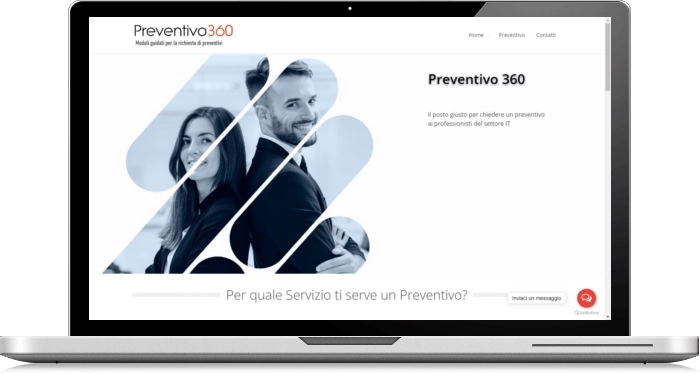 Sito dedicato alla Richiesta di Preventivi